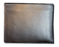 Manage Scheintasche Querformat RFID-Schutz echt Leder schwarz 