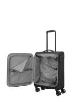 Travelite 'Umbria' 4-Rollen Trolley 55cm 2,5kg 35l Polyester schwarz