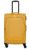 Travelite 'Umbria' 4-Rad Trolley 67cm erweiterbar 2,9kg 61/66l Polyester golden glow