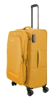 Travelite 'Umbria' 4-Rad Trolley 67cm erweiterbar 2,9kg 61/66l Polyester golden glow