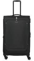 Travelite 'Umbria' 4-Rad Trolley 77cm erweiterbar 3,3kg 90-96l Polyester schwarz