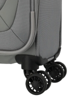 Travelite 'Umbria' 4-Rad Trolley 77cm erweiterbar 3,3kg 90-96l Polyester smoky grey