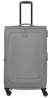 Travelite 'Umbria' 4-Rad Trolley 77cm erweiterbar 3,3kg 90-96l Polyester smoky grey