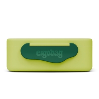 Ergobag Brotdose 2in1 mit Trennfach Fußball grün