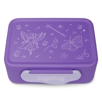 Ergobag Brotdose 2in1 mit Trennfach Fee lila