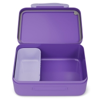 Ergobag Brotdose 2in1 mit Trennfach Fee lila