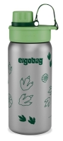 Ergobag Edelstahl Trinkflasche Dschungel grün 0,5l