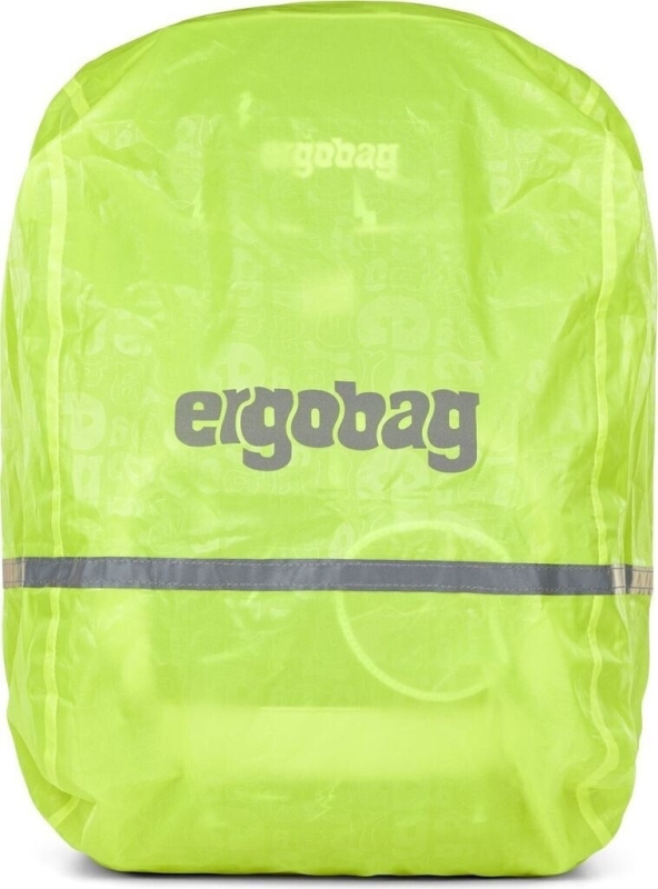 Ergobag Schulranzen Regencape gelb