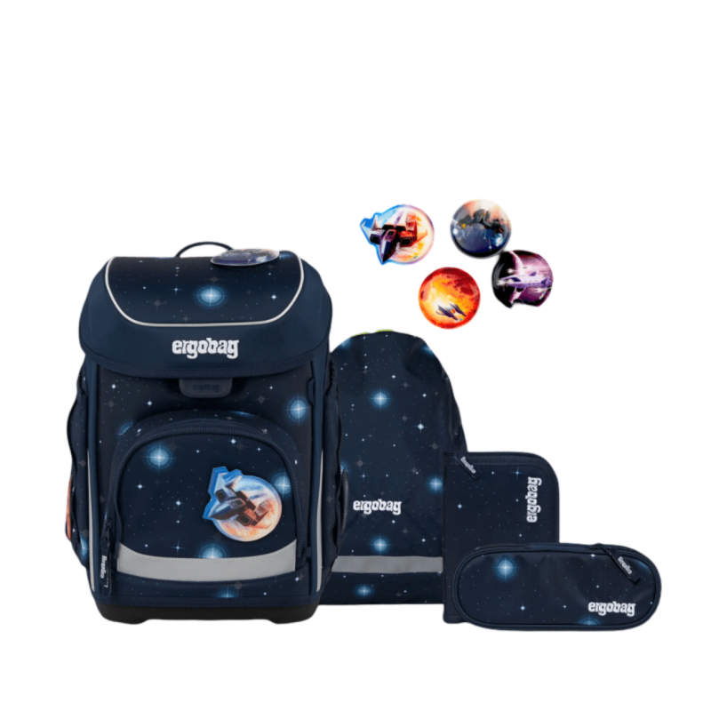 Ergobag 'KoBärnikus' Cubo Schultaschen - Set 5Tlg. 1100g 19l