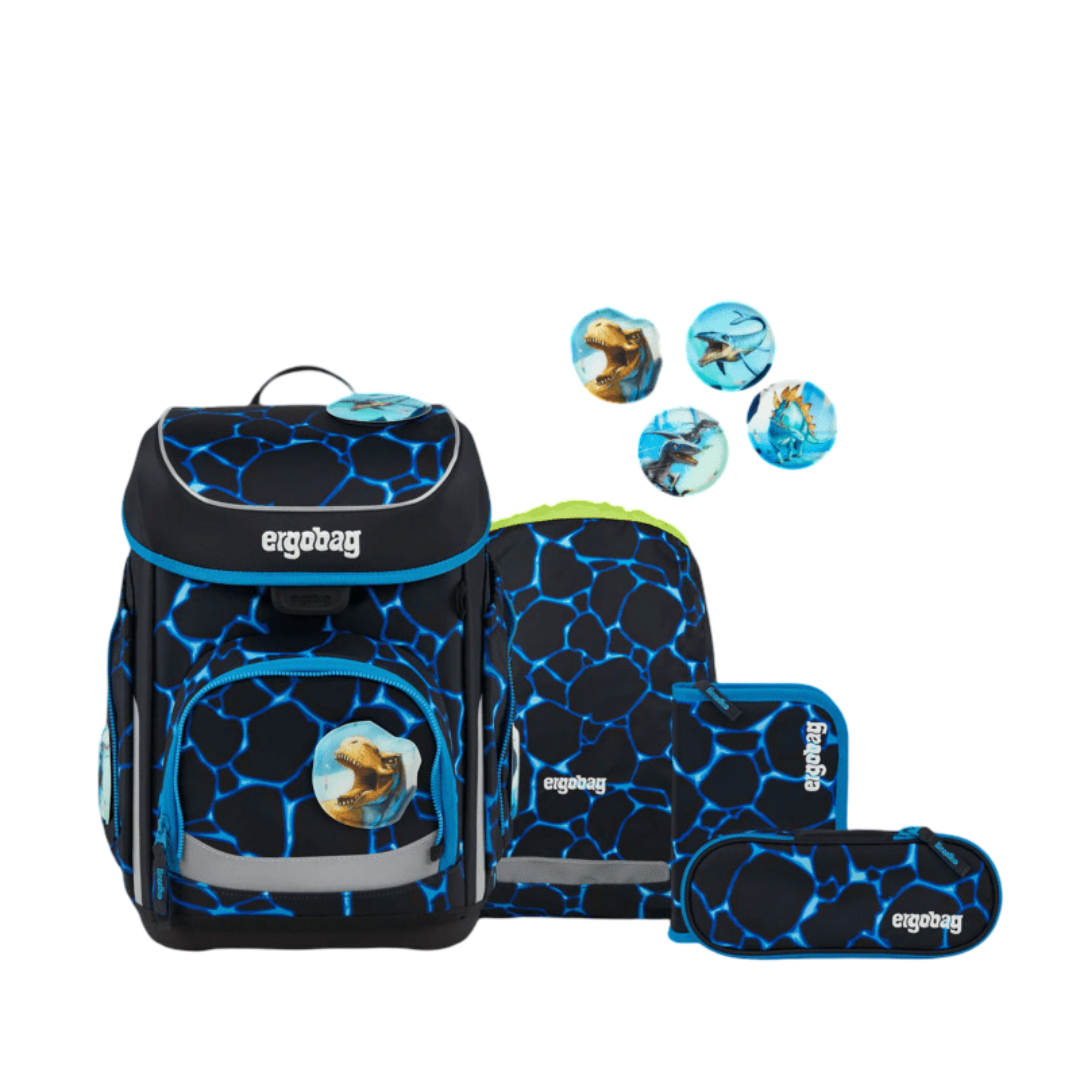 Ergobag 'BärassicGarden' Cubo Schultaschen - Set 5Tlg. 1100g 19l Ergobag 'BärassicGarden' Cubo Schultaschen - Set 5Tlg. 1100g 19l