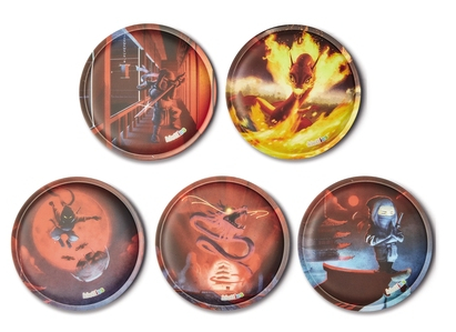 Ergobag Kletties Feuerdrache 5tlg. Ergobag Kletties Feuerdrache 5tlg.