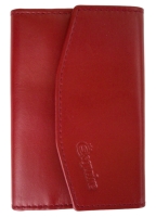 Esquire 'New Silk' Schlüsselmäppchen mit Haken rot