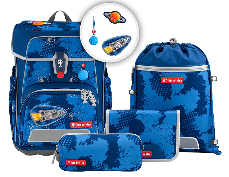 Step by Step 'Rocket Novo' Cloud Reflect Schulranzen-Set 5-tlg. 1140g 19L