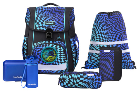 McNeill 'Gamer' Schultaschenset Bravo 9tlg. 1150g 21l