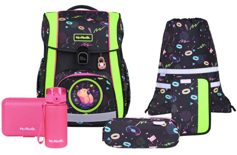 McNeill 'Capybar' Schultaschenset Bravo 9tlg. 1150g 21l