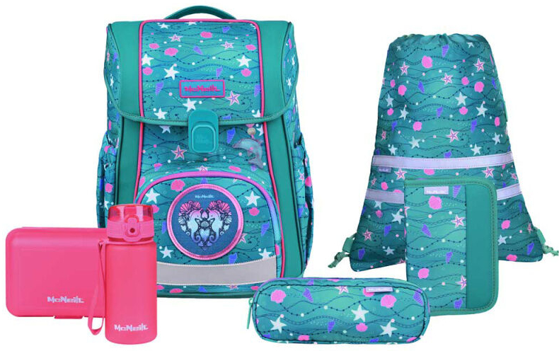 McNeill 'Seafish' Schultaschenset Bravo 9tlg. 1150g 21l