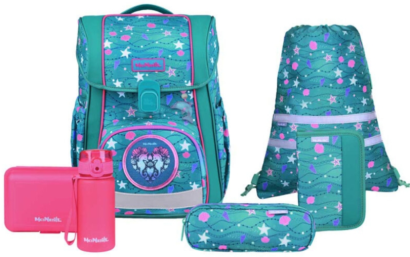 McNeill 'Seafish' Schultaschenset Bravo 9tlg. 1150g 21l