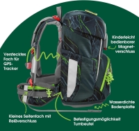 Step by Step 'Danger Cat Chiko' Fit Schulranzen-Set 5-tlg. 990g 19L