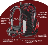 Step by Step 'Ninja Yuma' Fit Schulranzen-Set 5-tlg. 990g 19L