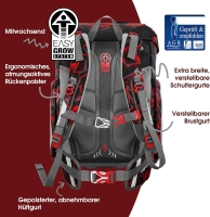 Step by Step 'Ninja Yuma' Fit Schulranzen-Set 5-tlg. 990g 19L