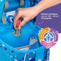 Step by Step 'Dolphin Finja' Fit Schulranzen-Set 5-tlg. 990g 19L