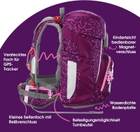 Step by Step 'Pretty Unicorn Nuala' Fit Schulranzen-Set 5-tlg. 990g 19L