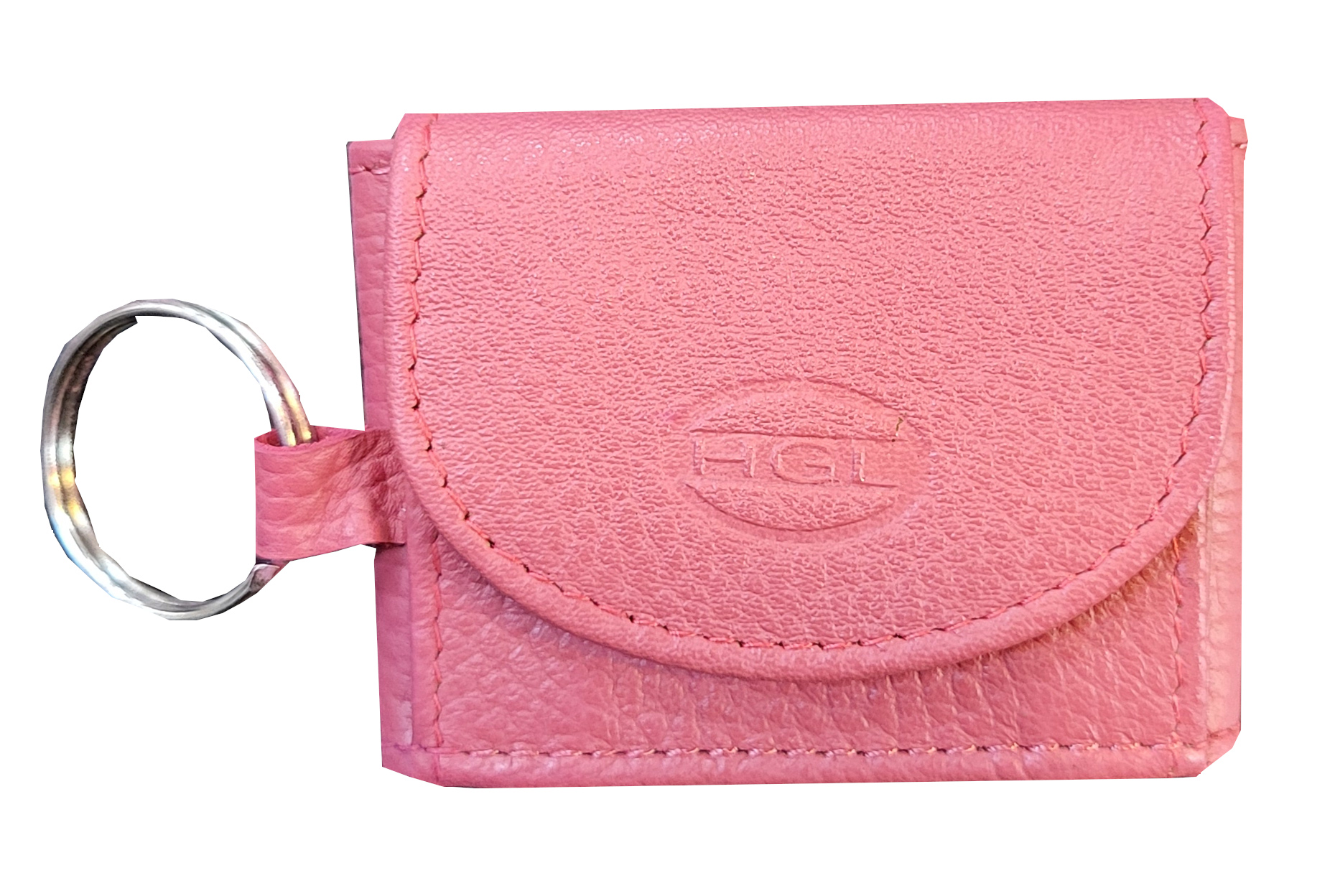 HGL Jugendbörse mit Ring Rindleder rot 