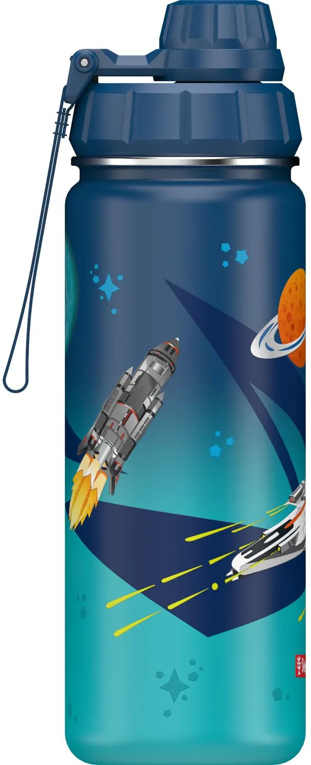 Step by Step 'Starship' Isolierte Edelstahl Trinkflasche 500ml Step by Step 'Starship' Isolierte Edelstahl Trinkflasche 500ml