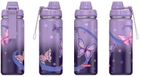 Step by Step 'Sweet Butterfly' Isolierte Edelstahl Trinkflasche 0,5 lila