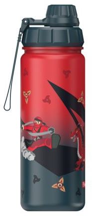 Step by Step 'Warrior' Isolierte Edelstahl Trinkflasche 0,5 rot anthrazit Step by Step 'Warrior' Isolierte Edelstahl Trinkflasche 0,5 rot anthrazit