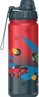 Step by Step 'Car' Isolierte Edelstahl Trinkflasche 0,5 rot bunt
