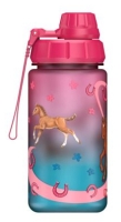 Step by Step 'Wilde Horse' Trinkflasche BPA frei 0,55l pink türkis