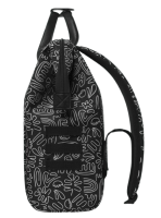 CABAIA 'Adventurer' Rucksack M Amiens Schwarz/Weiß