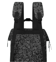 CABAIA 'Adventurer' Rucksack M Amiens Schwarz/Weiß