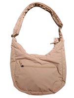 Dernier 'New Bags' Handtasche aus Spinnstoff Beige