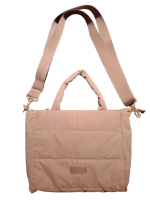 Dernier 'New Bags' Handtasche aus Spinnstoff Beige