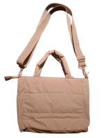Dernier 'New Bags' Handtasche aus Spinnstoff Beige