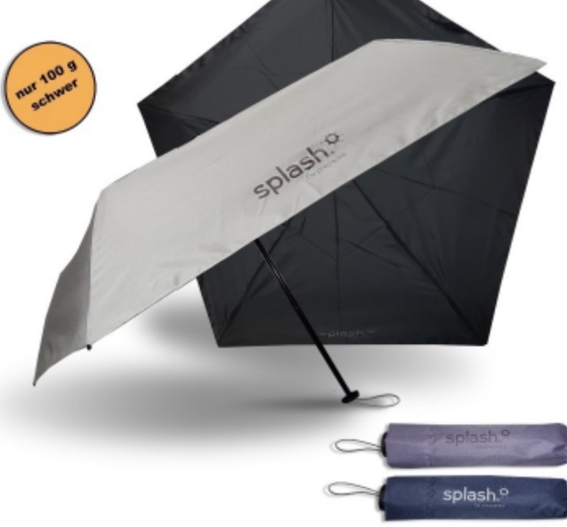 Splash 'Shorty' Taschenschirm Megalight 130g sortiert