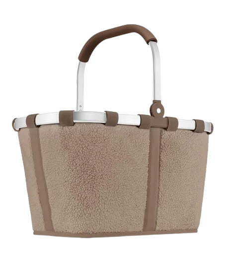 Reisenthel  'Carrybag' Einkaufskorb mit Alurahmen 22l teddy brown