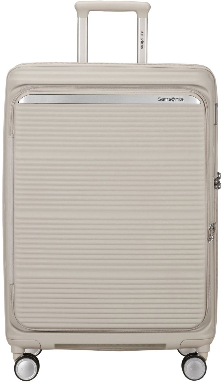 Samsonite 'Paralux HS' 4-Rad Trolley 67cm Pckhilfen erweiterbar 3,9kg 72/81l stone grey Samsonite 'Paralux HS' 4-Rad Trolley 67cm Pckhilfen erweiterbar 3,9kg 72/81l stone grey