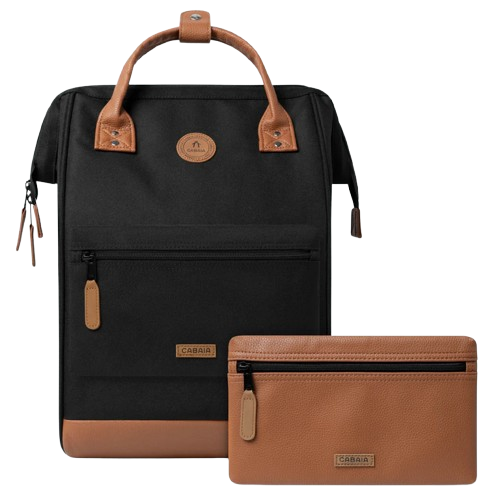 CABAIA 'Adventurer' Rucksack M Cologne Black