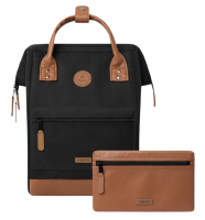 CABAIA 'Cologne' Adventurer M mit Vortasche black