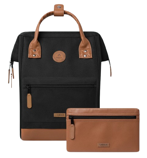 CABAIA 'Cologne' Adventurer M mit Vortasche black