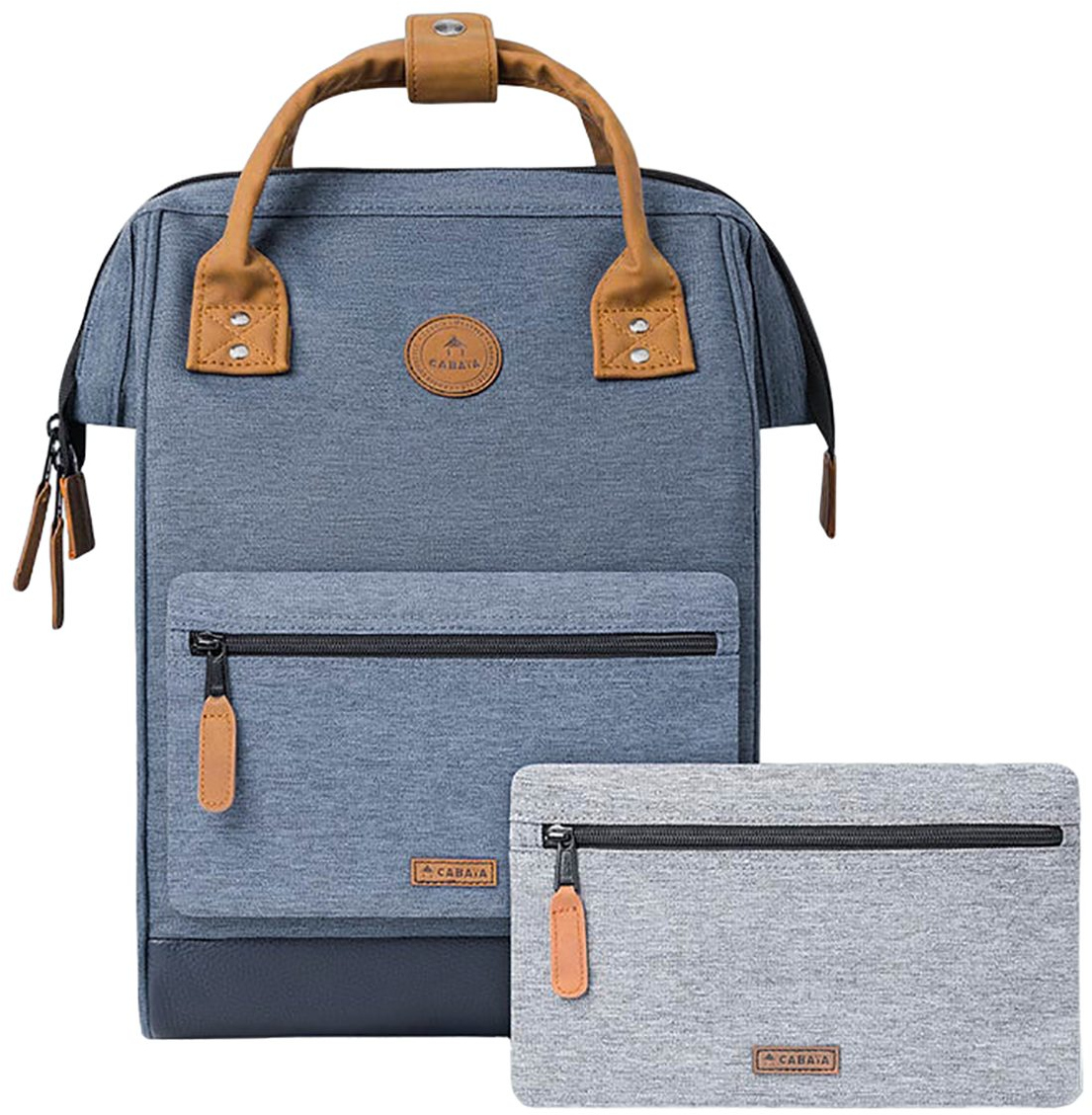 CABAIA 'Paris' Adventurer M mit Vortasche blue melanged