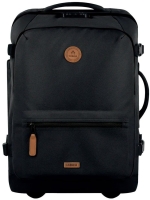 CABAIA 'Berlin' Soft Suitcase S Rucksacktrolley black