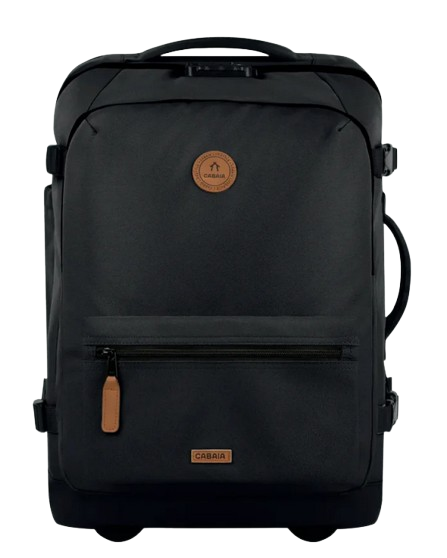 CABAIA 'Berlin' Soft Suitcase S Rucksacktrolley black