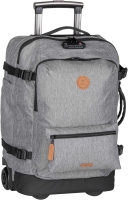 CABAIA 'Getaria' Soft Suitcase S Rucksacktrolley heather grey