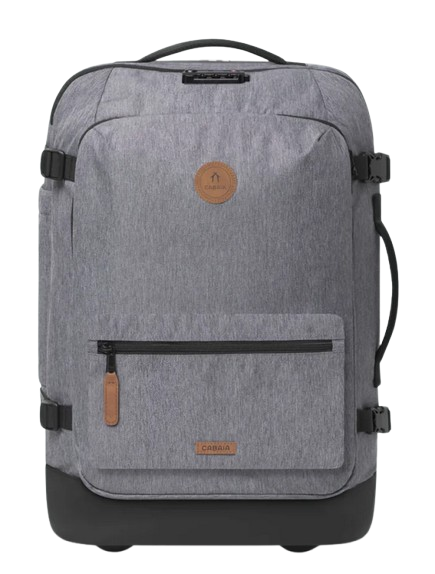 CABAIA 'Getaria' Soft Suitcase S Rucksacktrolley heather grey