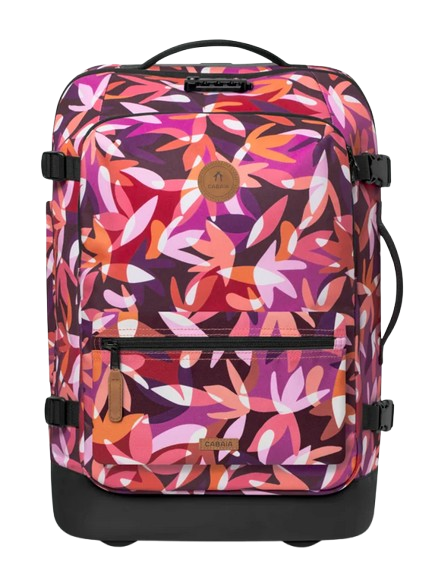 CABAIA 'Montreuil' Soft Suitcase S Rucksacktrolley multico burgundy