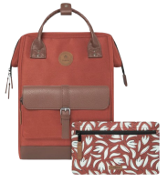 CABAIA 'San Cristobal' Adventurer M mit Vortasche teracotta